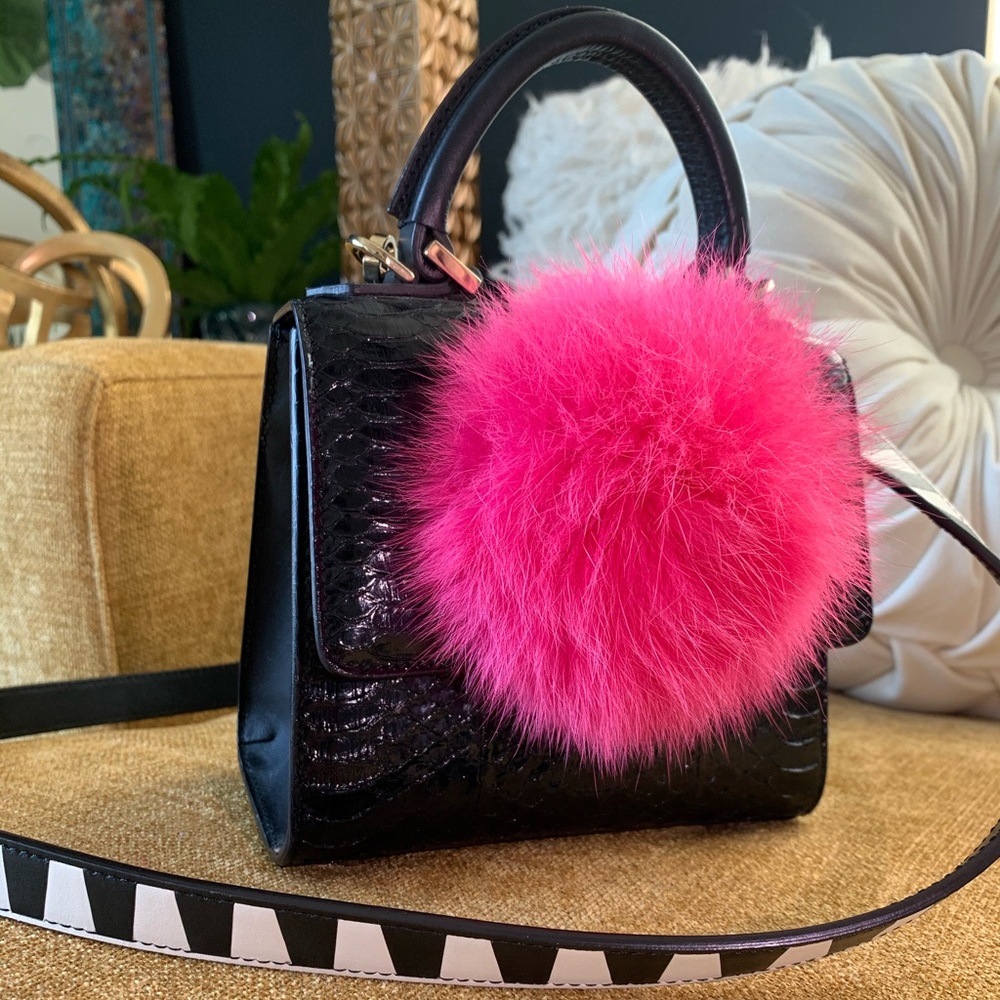 Les Petits Joueurs Alex Snakeskin Bunny Bag